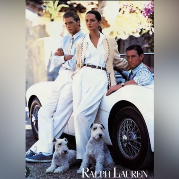 Polo Ralph Lauren Pearl Snap Button Up Shirt Men's M Long Sleeve 1980 Vintage. - Picture 11 of 13